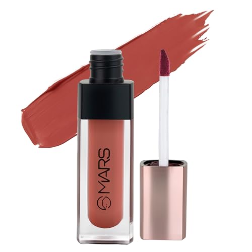 Image of MARS Popstar Non-Drying Liquid Mousse Lipstick for Women with Matte Finish | Lightweight and Non-Sticky Formula | Up to 12 Hour Long Lasting | Transferproof & Waterproof (6.0ml) (23-Best Shot)