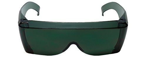 Calabria 3000 Large Fit Over Safety Glasses Fitover Prescription Eyewear Green Men Women Wrap Around Tint Anti Scratch Glare4