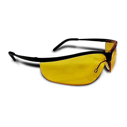 Shilba Shooter Gafas protección de Caza, Unisex Adulto, Negro, S