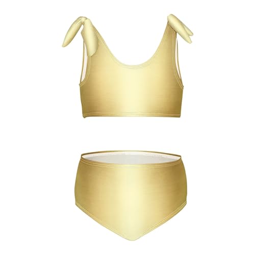 Girls Swimsuit 2 Piecing Swimsuit Cute Toddler Swim Suit with Adjustable Strap