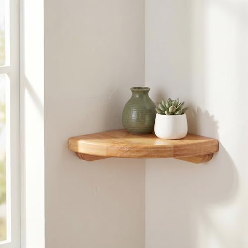Étagère d'angle murale pour optimiser les petits espaces de 24cm - 3