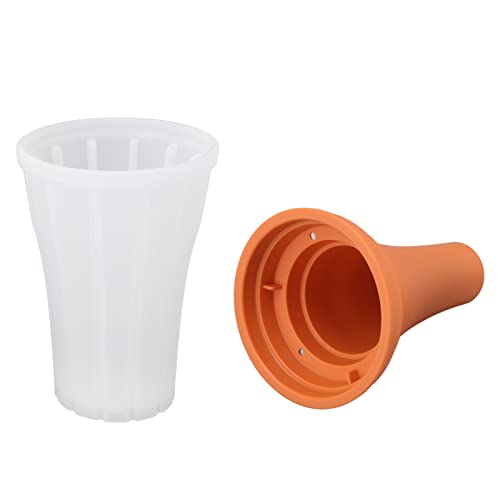 Quick Frozen Cup Slushie Maker Cup Quick Frozen 150 ml Große Kapazität Getränkeherstellung mit Abdeckung für Sommer Orange – Bild 7