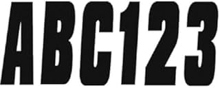 328INFBLK350 3-1/4 Inch Lettering Registration Kit for Inflatable Boat 328-INFBLK350