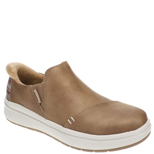 Skechers Women's Hands Free Slip-ins Skip Cute Wave-Stay Snug Sneaker