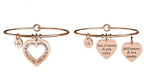 KIDULT - Bracciale in acciaio 316L e Pvd Rosè |