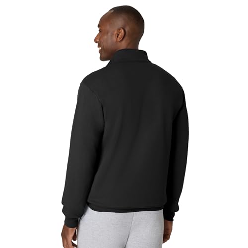 Hanes Men's Quarter-zip Pullover, Ecosmart Fleece Pullover Shirt for Men, Cotton Blend - Image 5