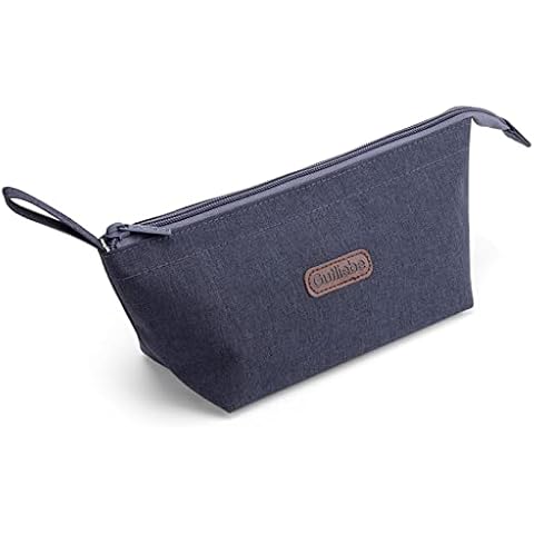 Pencil Case Multifunctional Pencil Pouch Pen Bag Marker Case Pouch Bag Holder Large Capacity for High Middle Primary School Student Teen Boy Portable (Blue) Cover