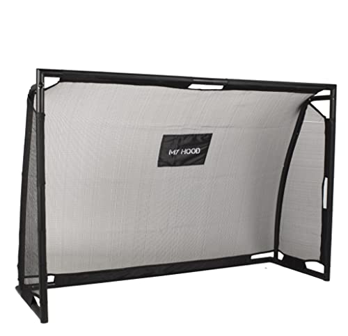But de football Munich My Hood 180 cm en acier stable avec filet haute densité