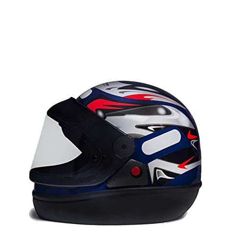 CAPACETE MOTO AZUL SAN MARINO 58
