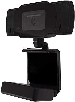 Umax W5 Webcam with its adjustable clip/stand unfolded