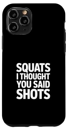 �X�N���b�g I Thought You Said Shots �ʔ����W���̌��t �X�}�z�P�[�X iPhone 11 Pro �p