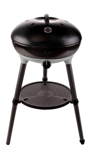 CADAC - Carri Chef 50 BBQ - 50mBar - Tragbare Grills - Automatische Zündung - Inkl. Tragetasche - Campingplatz - BBQ-Must-Haves - Verwendung im Freien