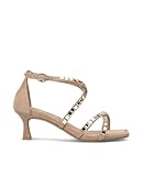 V250869 SUEDE SAND Alma en Pena. Sandalias de tacón para mujer. - talla: 36