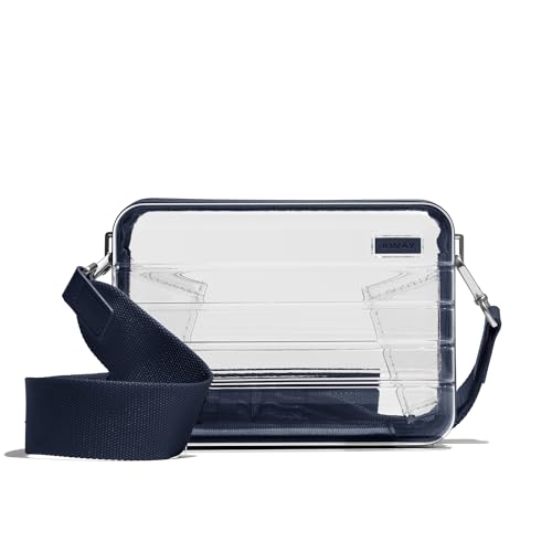 Image of Away Stadium Bag, Stadium-Approved Clear Purse & Crossbody Bag | Clear Stadium Bag for Concerts, Festivals and Sports Events, Compact 5 inch x 3 inch x 7 inch Crossbody Design