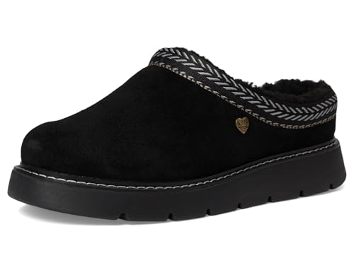 Skechers Keepsakes Lite - Fuzzy Dreams - Femmes, Noir/Noir, 7