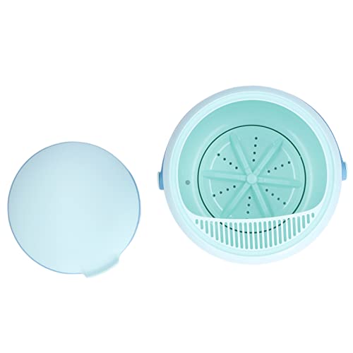 Mini máquina de lavar portátil, design à prova de respingos de limpeza eficaz 3L ​​lavadora de roupa
