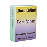 Word Coffee Daily Affirmation Cards for Moms - 53 Uplifting Messages for Stress Relief & Mindfulness, Thoughtful Christmas & Motherhood Gift