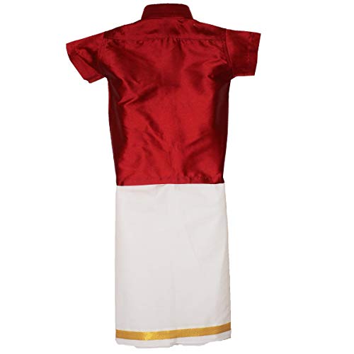 Image of MS TRENDS Boys Traditional Dhoti & Shirts SET (MSTCM - $P)