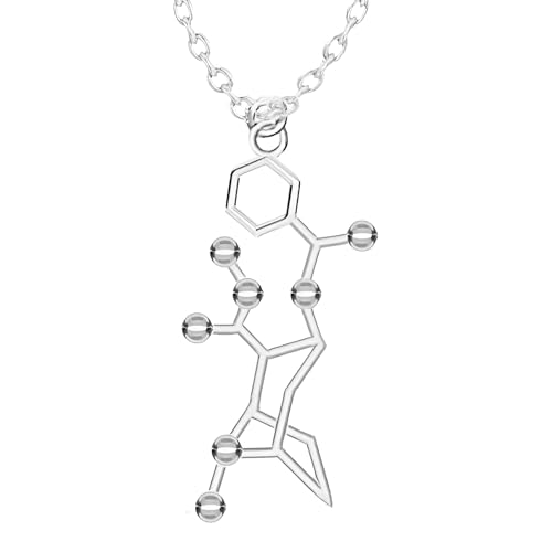 Collier sérotonine argent anti ternissement fini les bijoux ternes affichez votre passion science