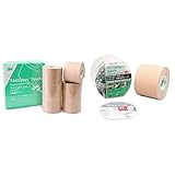 3M(スリーエム) キネシオロジー テーピング マルチポアスポーツ レギュラー 50mm 6巻 274350 & キネシオロジー テーピング マルチポアスポーツ レギュラー 50mm 1巻 2743BLP50【セット買い】