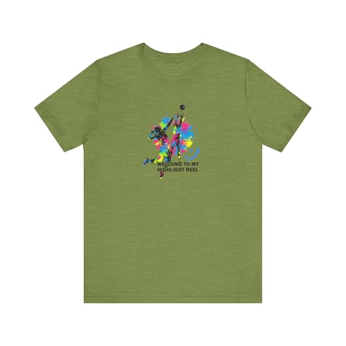 My Highlight Reel Volleyball T-Shirt for Athletes and Fans