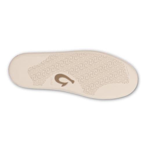 OluKai Punini Men's Everyday Sneaker, Classic Lace-Up Design & Countoured Footbed, Comfort Fit & Wet Grip Rubber Soles, Durable & Supportive, Off White/Aloha, 10 - image 4