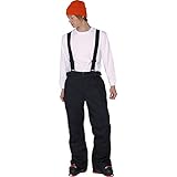 PONTAPES(ポンタぺス) スキーウェア パンツ メンズ レディース XS-XXL 耐水圧15,000mm POP-438W ブラック Sサイズ スノーウェア スノボウェア スキーウェア ウエア 男性用 女性用 スノボーウェア 19-20 スノーボード ウェア スキー ウェア 滑雪服