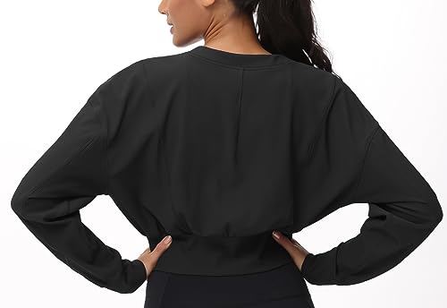 THE-GYM-PEOPLE-Womens-Cropped-Jackets-Full-Zip-Long-Sleeve-Ribbed-Workout-Sweatshirts-Lightweight-Casual-Tops