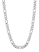 U7 Stainless Steel Figaro Chain Men 9mm Thick Chunky Necklace