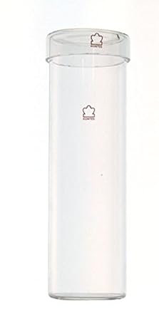 KIMBLE CHASE LIFE SCIENCE 416170-1122 33 Expansion Borosilicate Glass Cylindrical TLC Developing Tank with Polyethylene Lid for 5 cm x 20 cm Plate