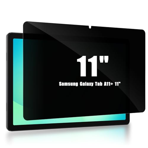 #ColaboraciónPagada<br>11” Protector Pantalla Privacidad 180 Grados para Samsung Galaxy Tab A11 Protector Pantalla Templado con Dureza 9h AntiespíA para Samsung Galaxy Tab A11 Plus