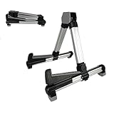 AtAstra Adjustable, Portable Folding Univerial A-Frame Guitar Stand for Acoustic, Classical, Electric Guitars...