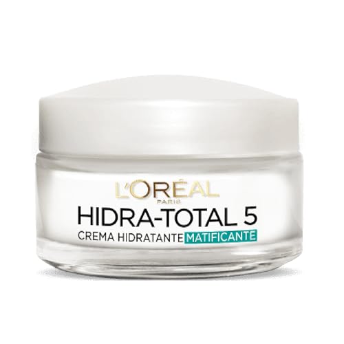 L'Oréal Paris Crema Anti-Brillo Hidra Total 5 Matificante, 50ml
