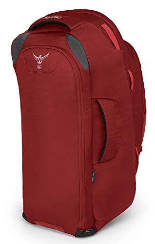 Osprey Packs FARPOINT 55, Jasper RED, Medium/Large