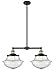 Innovations 209-BAB-G544 Large Oxford 2 Light Chandelier Part of The Franklin Restoration Collection, Black Antique Brass