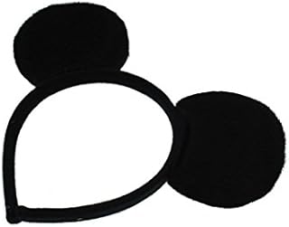 Zac's Alter Ego Black Mouse Ears Headband for Adults and Children