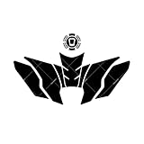 Material: Tankschutz für Motorräder. Hergestellt aus speziell behandeltem Harz, hat brillante Farben und verblasst nicht mit der Zeit. Für CFMOTO 500 SR VOOM