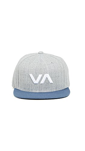 RVCA Men's VA Snapback II Hat, Blue Heather, One Size