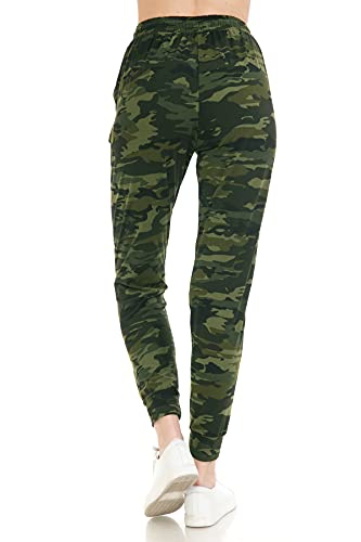 Image of Leggings Depot Premium Jogger Women's Popular Print High Waist Track Pants(S-XL)