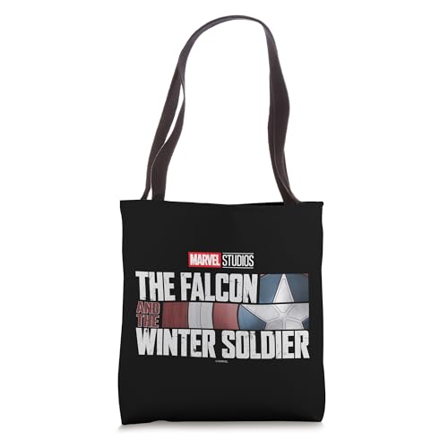 Bolso tipo tote con logo de la serie Marvel: El Halcón y el Soldado del Invierno miniatura 1