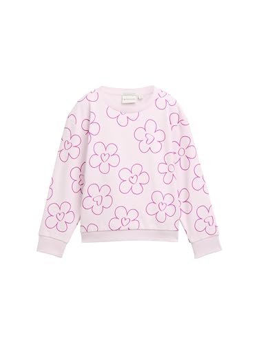 Maillot de survêtement fleuri pour la récréation et le sport fille TOM TAILOR