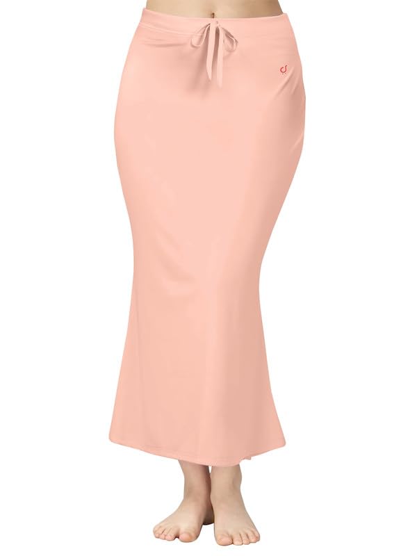 TRENDMALLSWomen's Polyester Spandex Saree Shapewear Petticoat for Women, Cotton Blended,Petticoat,Skirts for Women,Shape Wear Dress for Saree Shaper