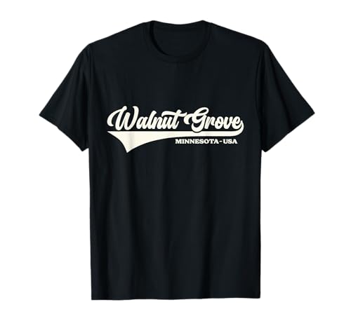 Walnut Grove Minnesota USA est. 1874, Retro Vintage T-Shirt