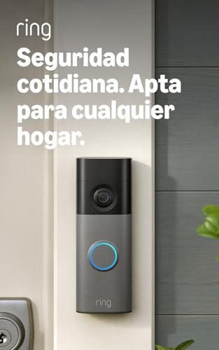 Miniatura 2 de Ring Videotimbre con batería (Battery Video Doorbell) (última gen.) | Videotimbre inalámbrico | Retinal 2K | Zoom 6x | Comunicación bidireccional | Prueba gratis, 30 días, plan de suscripción Ring