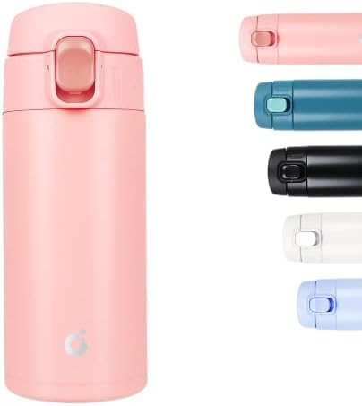 CodiCile Travel Mug, Reusable Coffee Cups with BPA-Free & Leakproof Lid, Coffee Flask for Hot and Cold Drinks for 6-12H, Double Wall Insulated Coffee Mug-Blue, 450ml