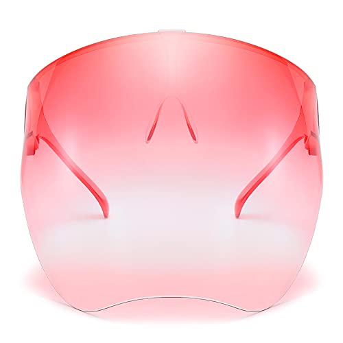 Bevi Goggle Sunglasses Visor Full Face Cover UV 400 Daily Entertainment Protective Eyewear FSCC6