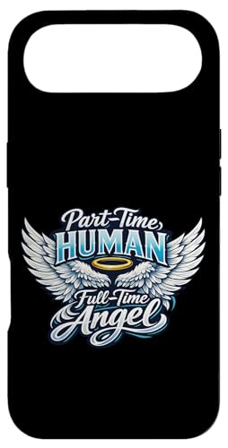Part Time Human Full Time Angel Parents Kids Cool Wings �X�}�z�P�[�X iPhone Air �p