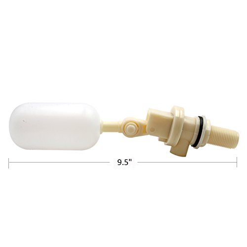 Macgoal Water Float Valve With Adjustable Arm, Float Ball Valve Shut Off Automatic 1/2 Inch, Pack Of 2 #TOP4