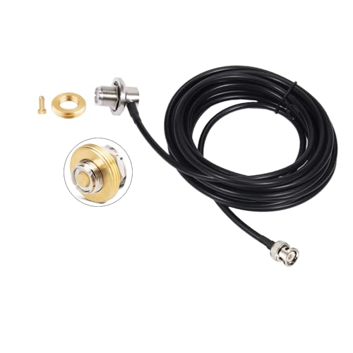 Câble BNC mâle vers UHF femelle RG58 haut blindage avec adaptateur NMO