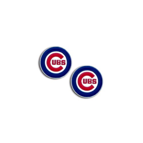 MLB Chicago Cubs Stud Earrings